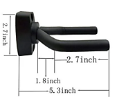 Держатель для гитары настенный, размеры.