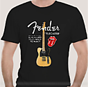 Футболка Fender Telecaster – Keith Richard. 52, 54, х.б.