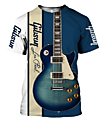 Футболка Gibson LP blue 50