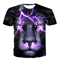 Футболка Лев Фиолет, 58-60.