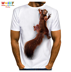 Футболка с 3D белкой. 44 - 58