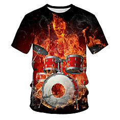 Футболка Ударные в огне. 50, 52