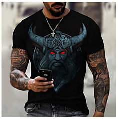 Футболка Викинг Красноглаз, 60 и детская (на 11 л)