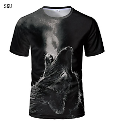 Футболка Волк, Вой, 54.