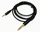 Кабель stereo Jack 6,3 x stereo Jack 3,5.