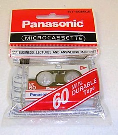 Panasonic микрокассета