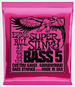 Струны для баса Ernie Ball 40-125 (5 струн).