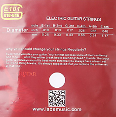 Струны Irin для эл. гитары.