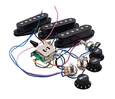 Звукосниматели для Strata. Вся электро схема.